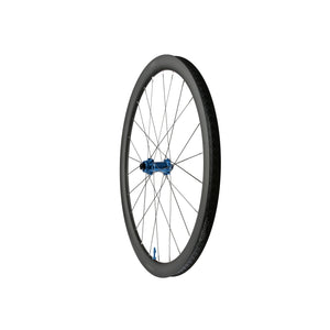 Roue avant HOPE RX40 700C carbone, moyeu Pro 5 Bleu