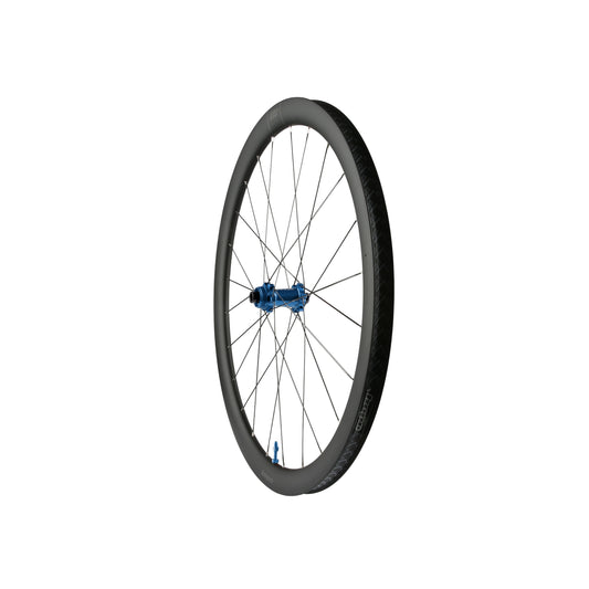 Roue avant HOPE RX40 700C carbone, moyeu Pro 5 Bleu