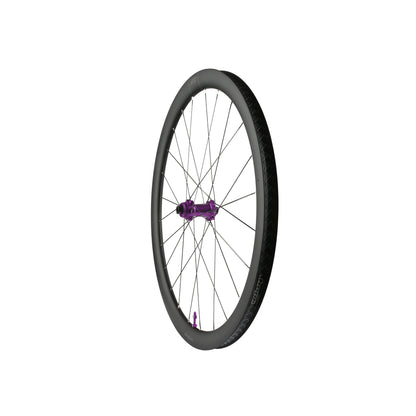 Roue avant HOPE RX40 700C carbone, moyeu Pro 5 Violet