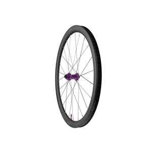 Roue avant HOPE RX40 700C carbone, moyeu Pro 5 Violet