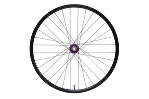 Roue arrière HOPE RX24 700C aluminium, moyeu Pro 5 Violet
