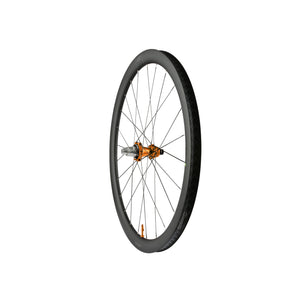 Roue arrière HOPE RX40 700C carbone, moyeu Pro 5 Orange