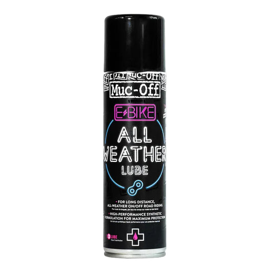 Lubrifiant Toutes Conditions pour Chaîne MUC-OFF ALL WEATHER LUBE E-BIKE (250 ml)