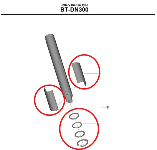 Adaptateur de Batterie SHIMANO BT-DN300