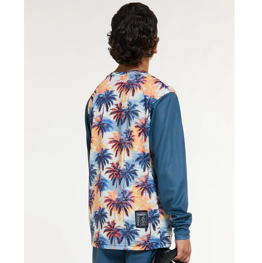 Maillot DHARCO GRAVITY VENICE BEACH Manches Longues Junior Bleu