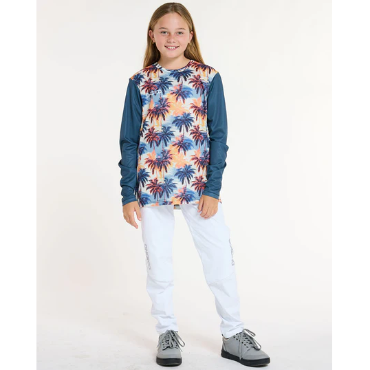 Maillot DHARCO GRAVITY VENICE BEACH Manches Longues Junior Bleu