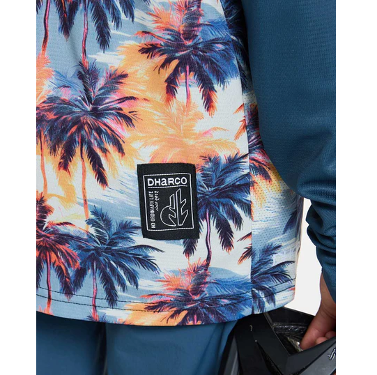 Maillot DHARCO GRAVITY VENICE BEACH Manches Longues Junior Bleu