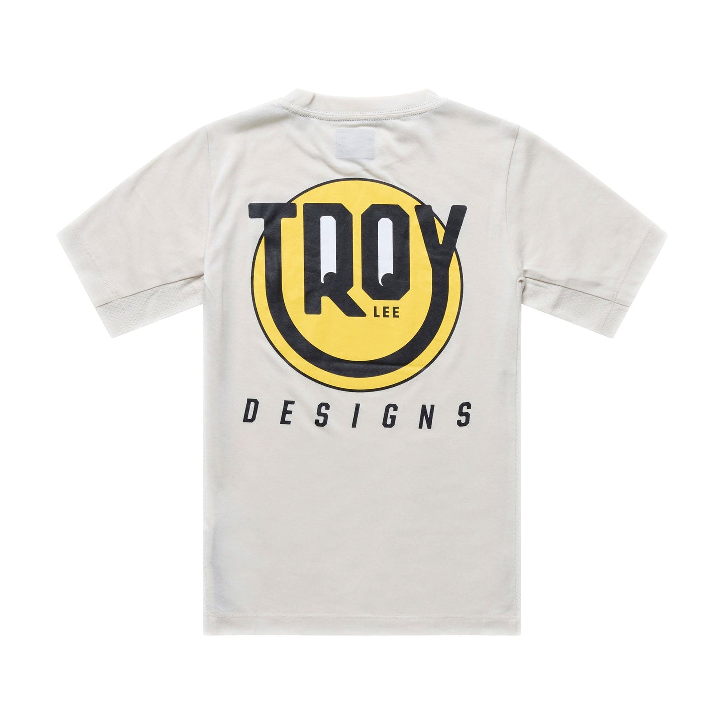 Maillot TROY LEE DESIGNS SKYLINE RIDE HAPPY Junior Manches Courtes Pumice