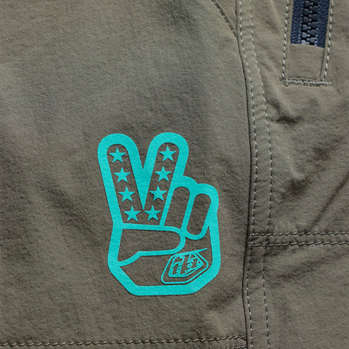 Short TROY LEE DESIGNS YOUTH SKYLINE TRAIL MONO Junior Kaki