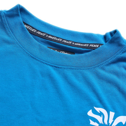Maillot TROY LEE DESIGNS SKYLINE RIDE ONE EYE AERO Junior Manches Longues Bleu