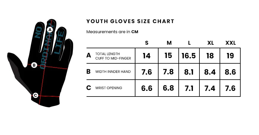 Gants VTT DHARCO RACE Junior Noir