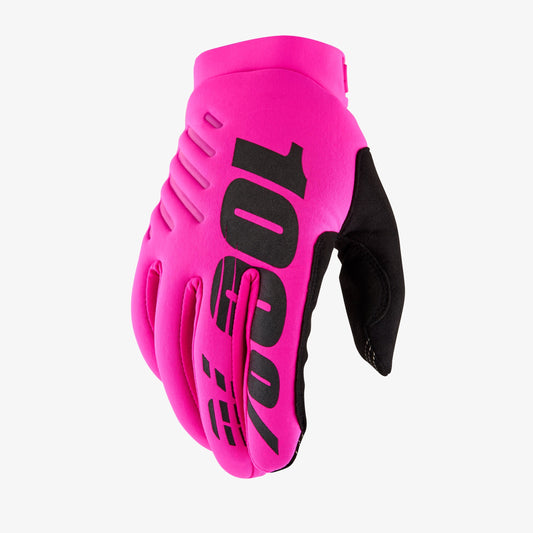 Gants 100% BRISKER Femme Rose/Noir