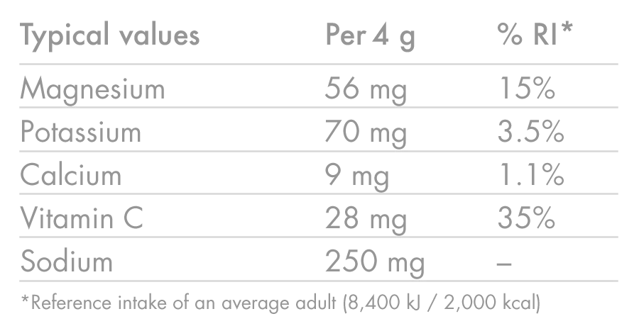 Pastilles d'Hydratation Electrolytes HIGH5 ZERO (x20) Cassis