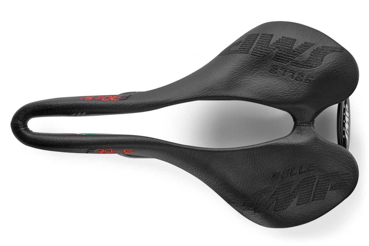 Selle SMP F30C SI Largeur 150mm Rails Inox Noir