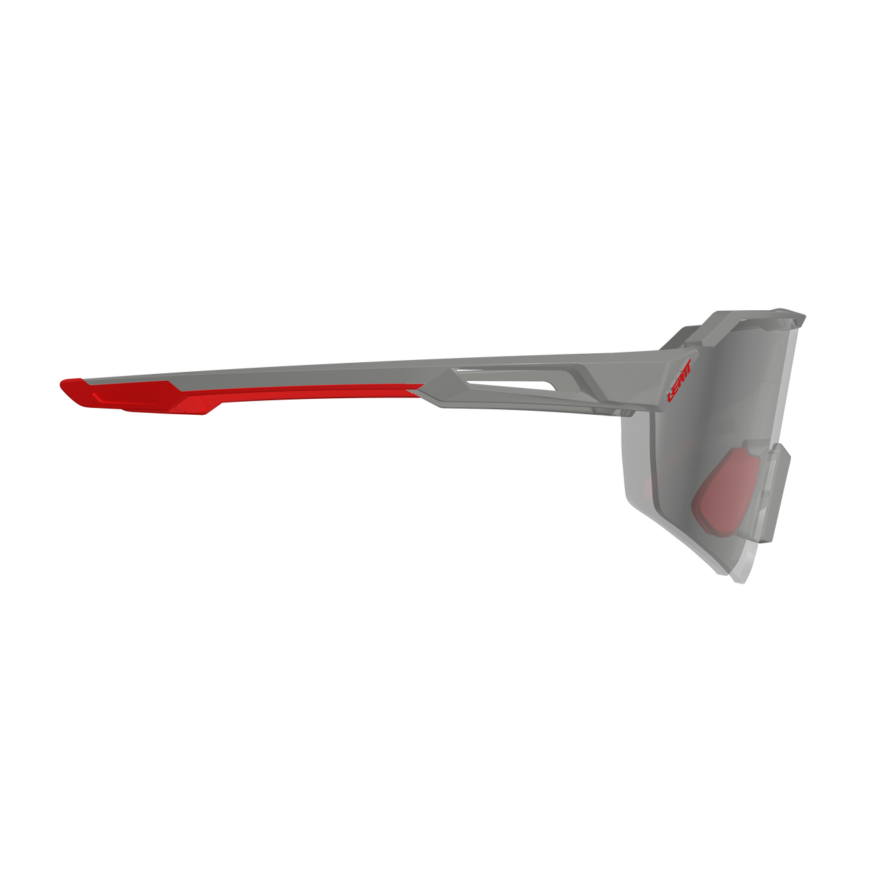 Lunettes LEATT RIDEVIZ LITE LARGE Satin Gris Verre Iriz Argent