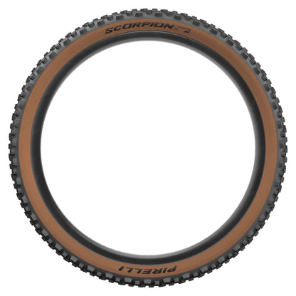 Pneu PIRELLI SCORPION E-MTB M 27.5x2.60 Tubeless Ready Souple Marron