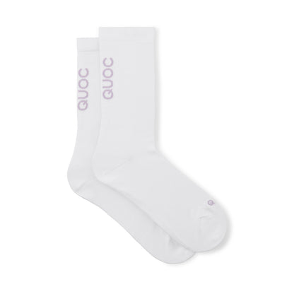 Chaussettes QUOC PERFORMANCE ROAD 2 Blanc