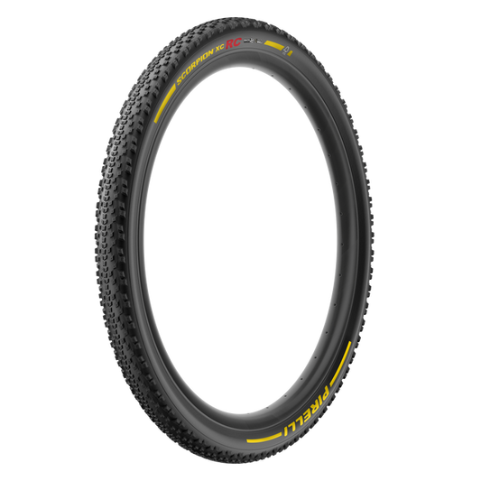Pneu PIRELLI SCORPION RACE XC RC ProWall 29x2.40 Tubeless Ready Souple Noir/Jaune Team Edition