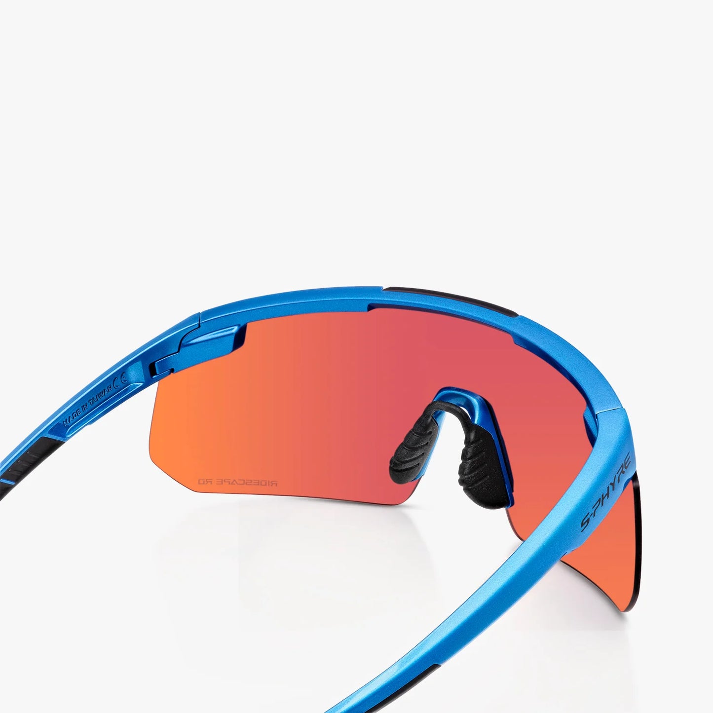 Lunettes SHIMANO S-PHYRE CE-SPHR2 Bleu Métaliisé Verre Ridescape Road