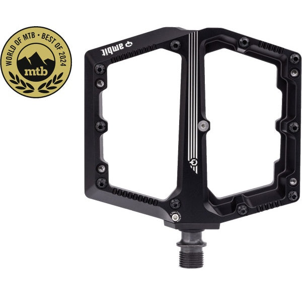 Pédales Plates AMBIT HAXN HOITA Large Noir Matt - Édition Limitée