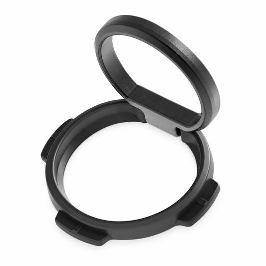Anneau présentoir téléphone QUADLOCK — vue du produit sur fond blanc