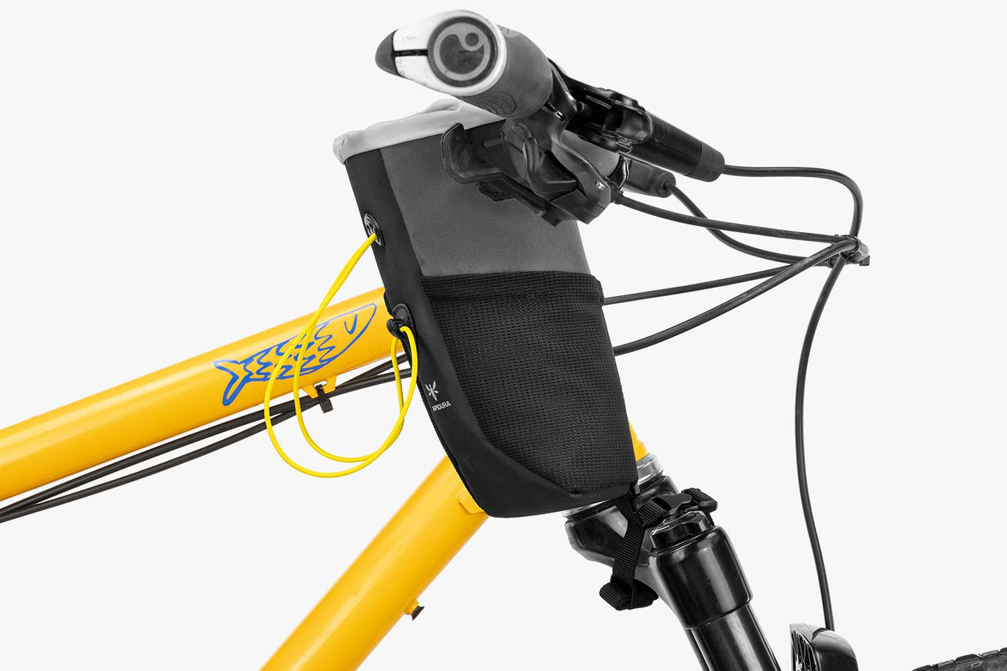 Sacoche de Guidon APIDURA BACKCOUNTRY FOOD POUCH PLUS 1.2 L Noir/Gris