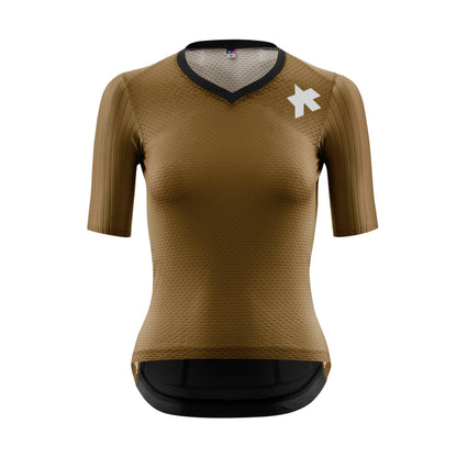 Maillot ASSOS DYORA RSV S11 Manches Courtes Femme Jupiter Gold