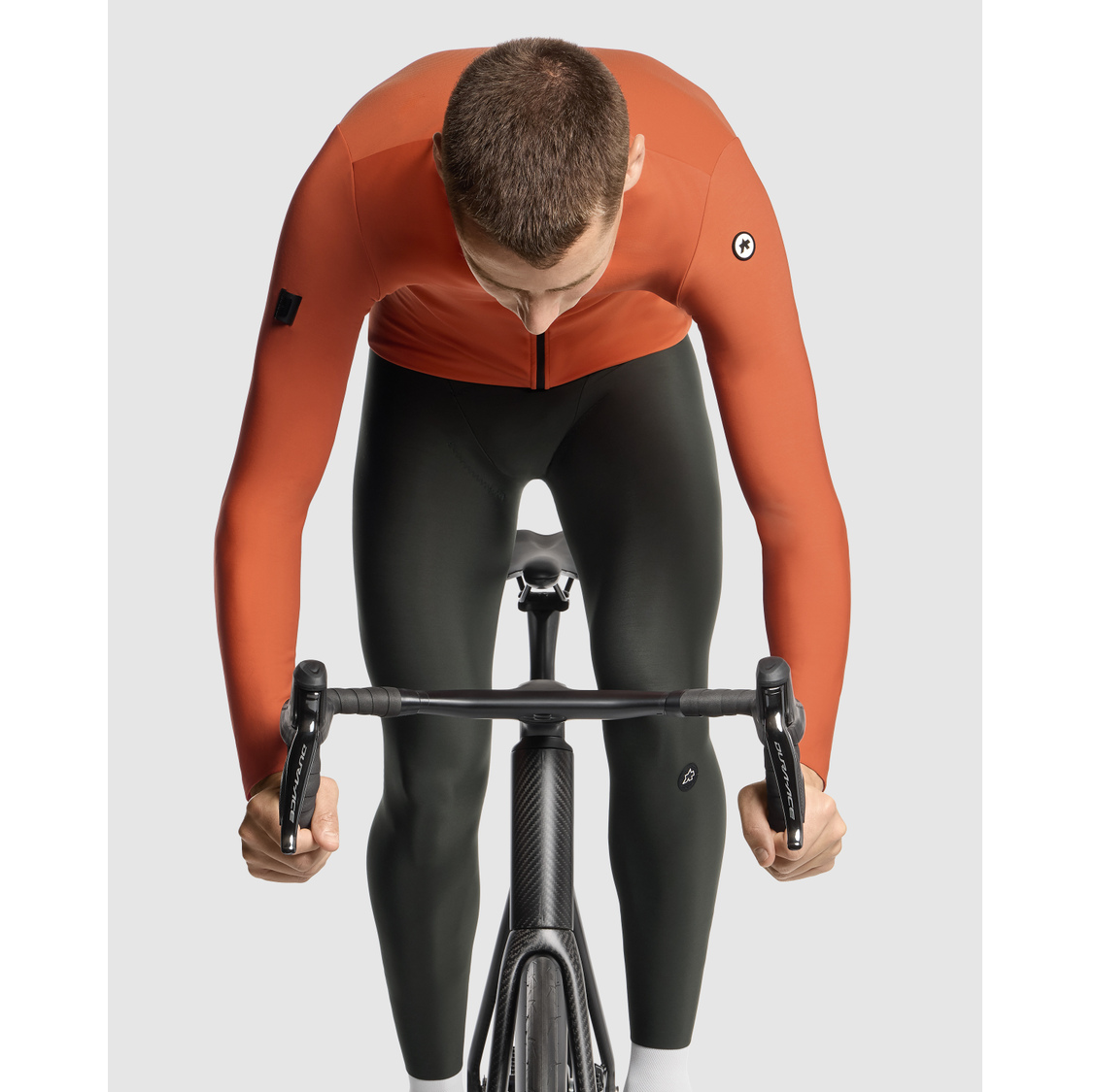 Maillot ASSOS MILLE GT SPRING FALL C2 Manches Longues Rusty Brown