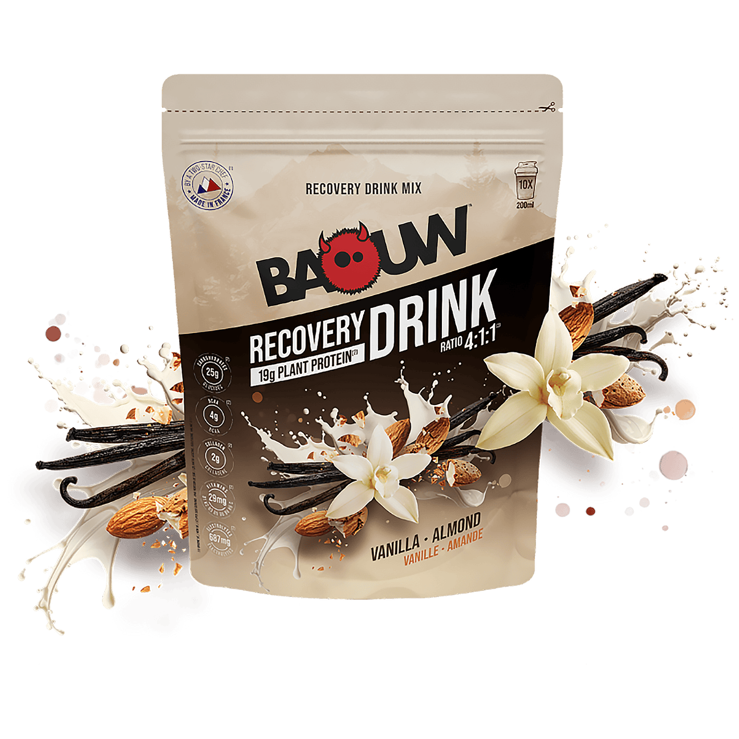 Boisson de Récupération BAOUW RECOVERY (500g) Vanille Amande