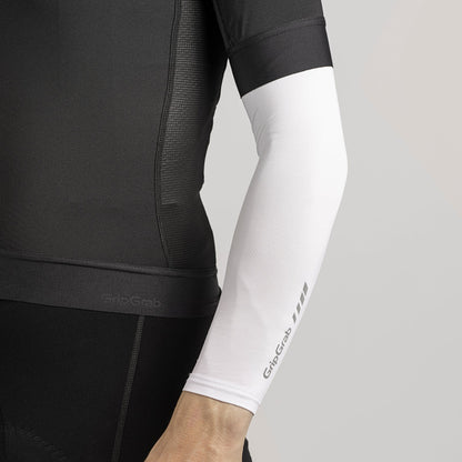 Manchettes GRIPGRAB UPF 50+ UV PROTECT Blanc