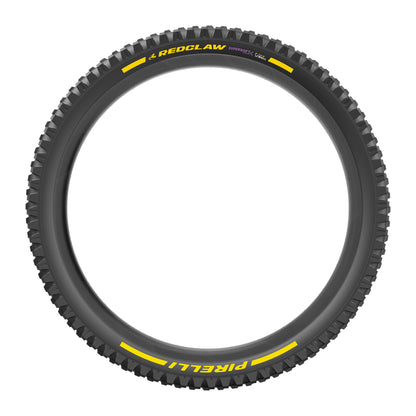 Pneu PIRELLI SCORPION RED CLAW 29x2.40 Supersoft DH+Wall Tubeless Ready Souple Noir/Jaune Team Edition