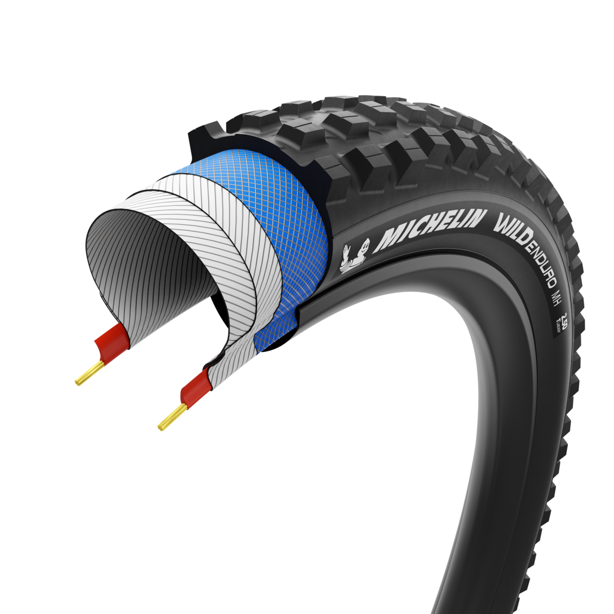 Pneu MICHELIN WILD ENDURO MH Performance Line 29x2.50 Tubeless Ready Souple Noir