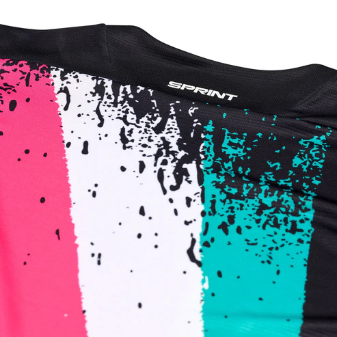 Maillot TROY LEE DESIGNS SPRINT FULL PULL Manches Longues Noir 2025