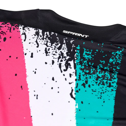 Maillot TROY LEE DESIGNS SPRINT FULL PULL Manches Longues Noir