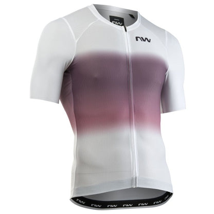 Maillot NORTHWAVE BLADE AIR Manches Courtes Blanc/Violet