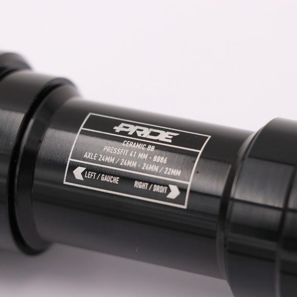 Boitier de pédalier PRIDE BB86 Ceramic 24mm Noir - vue 2