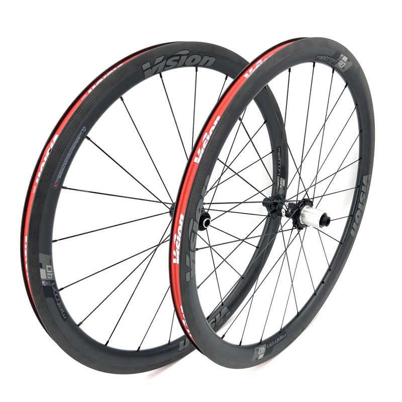 Paire de Roues VISION METRON 40 SL 3K Tubeless Ready (Center Lock)