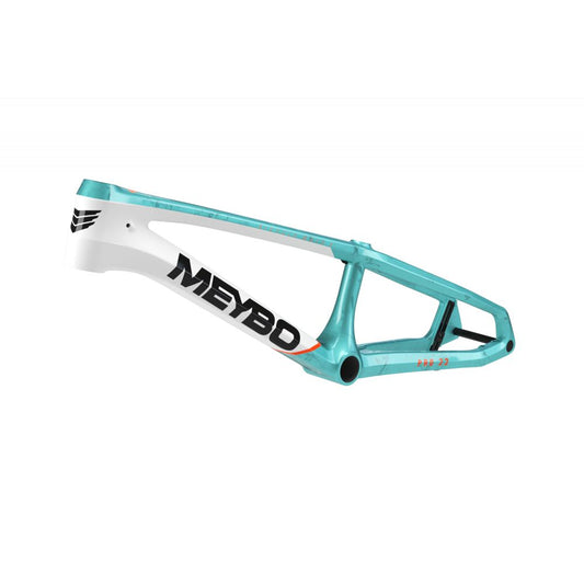 Cadre MEYBO HSX Carbone 2026 Turquoise/Blanc