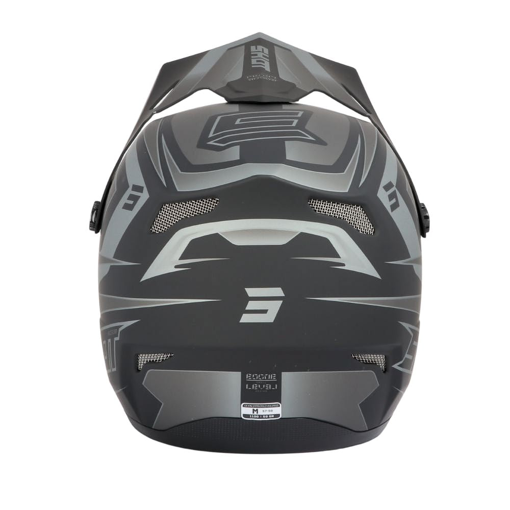 Casque BMX SHOT ROGUE Level Black Matt