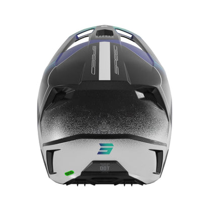 Casque BMX SHOT SPEED Olymp Blue Pearly