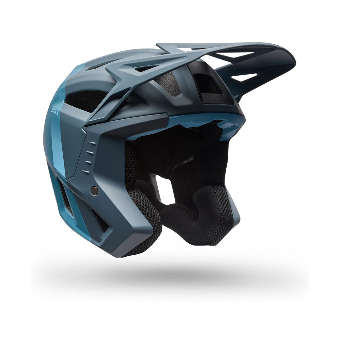 Casque VTT BELL 3QTR-AIR MIPS RATIO Gris/Bleu — vue produit
