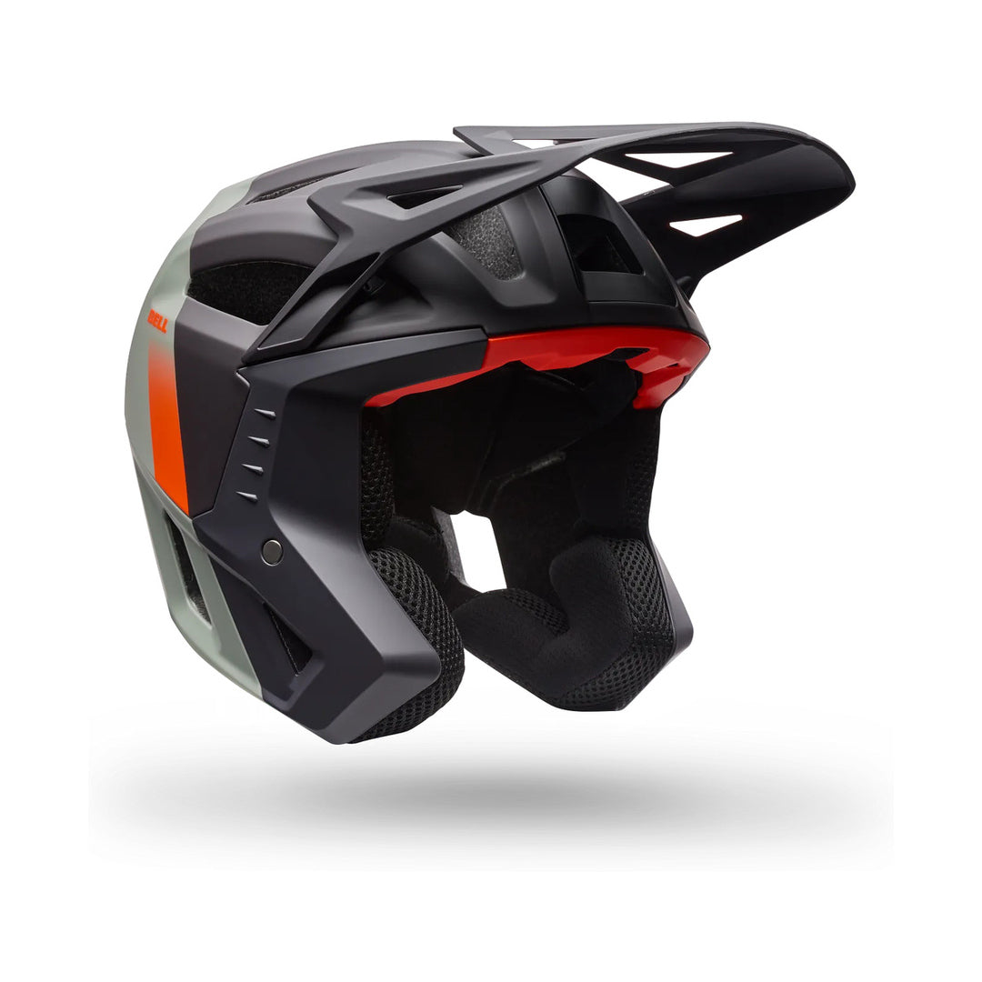 Casque VTT BELL 3QTR-AIR MIPS RATIO Noir/Gris/Rouge — vue produit