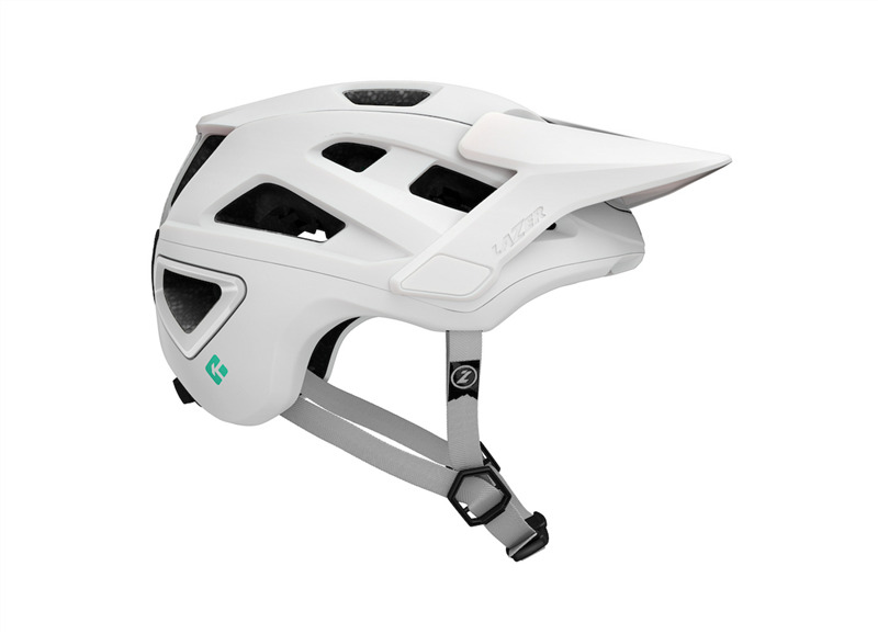 Casque VTT LAZER JACKAL KINETICORE Blanc Matt — vue complémentaire 4