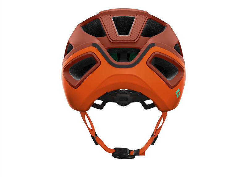 Casque VTT LAZER JACKAL KINETICORE Orange Rouille — vue complémentaire 5