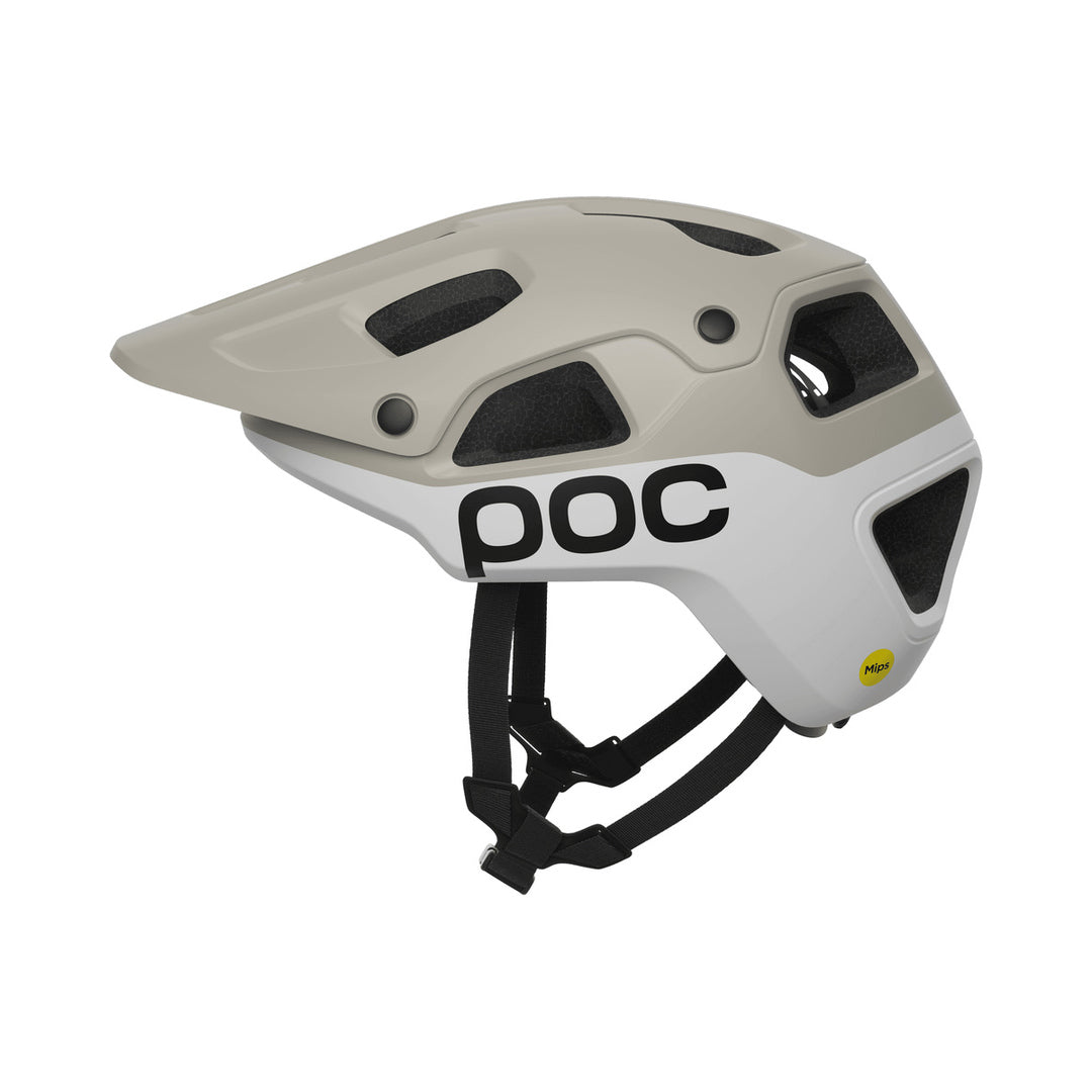 Casque VTT POC CULARIS PURE Gris/Blanc — vue produit
