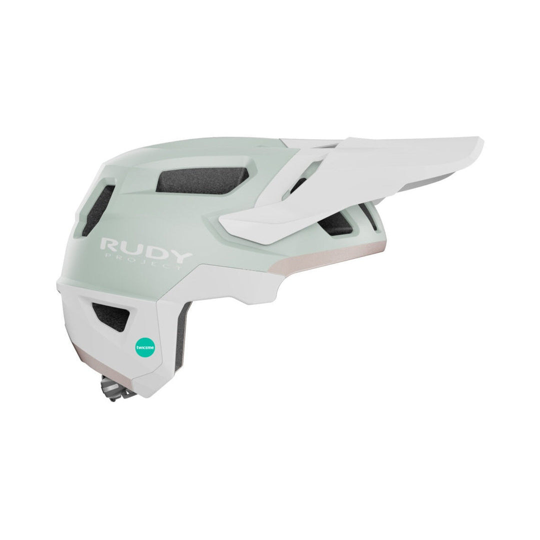 Casque VTT RUDY PROJECT TERRAFORM Blanc/Rose — vue produit