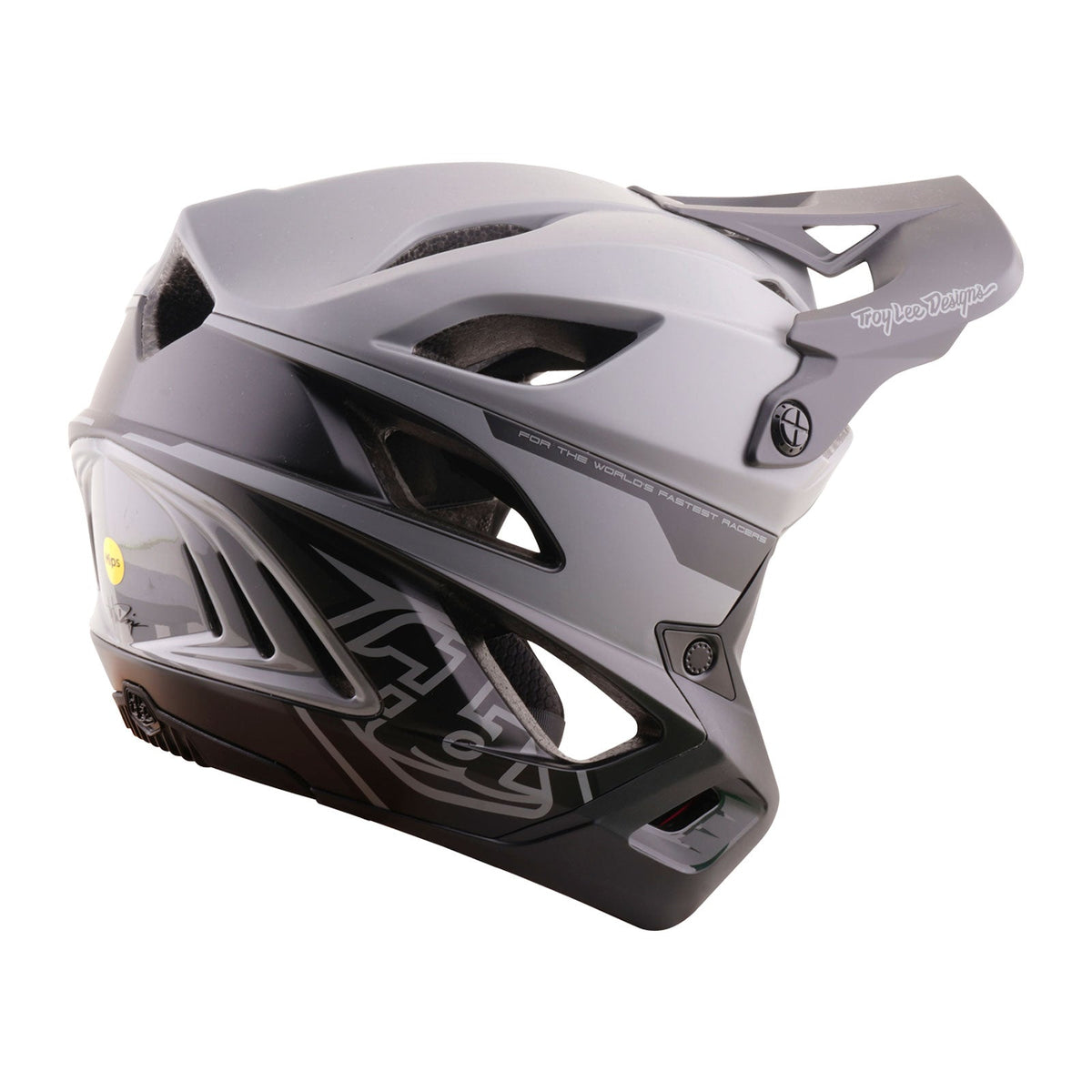 Casque VTT TROY LEE DESIGNS STAGE STUNT MIPS Gris/Noir — vue complémentaire 3