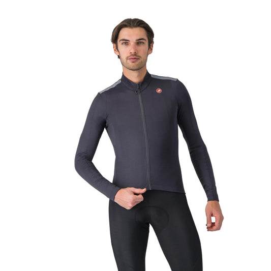 Maillot CASTELLI PURO 4 Manches Longues Dark Gray
