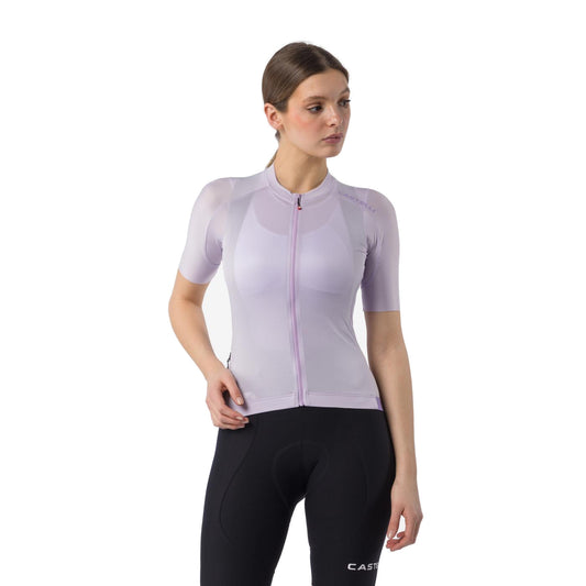 Maillot CASTELLI ESPRESSO 2 Femme Manches Courtes Purple Mist