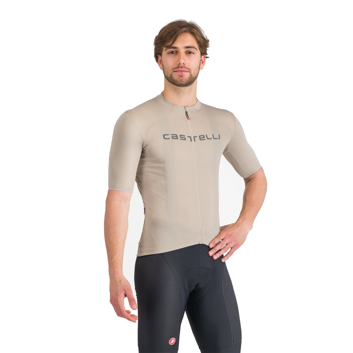 Maillot CASTELLI PROLOGO LITE Manches Courtes Beige